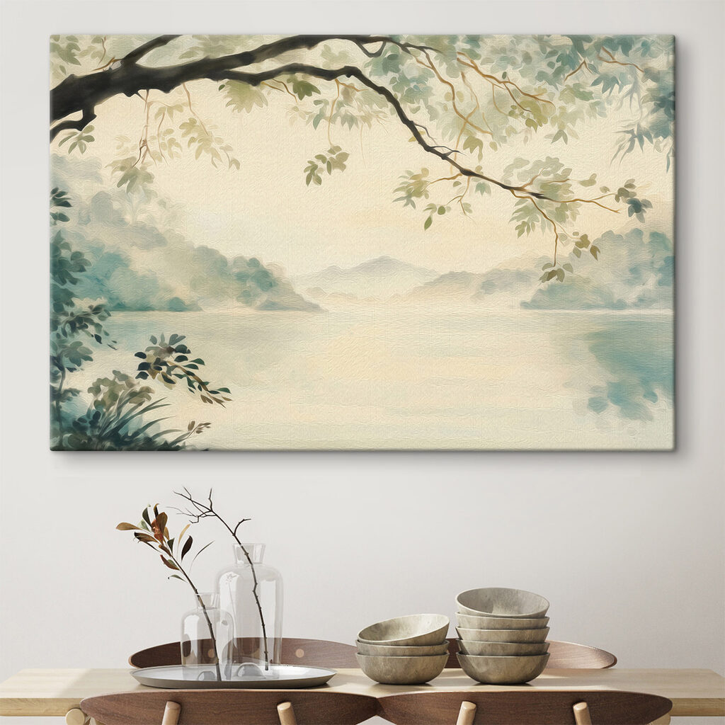 Lac sous les branches — intérieur 2