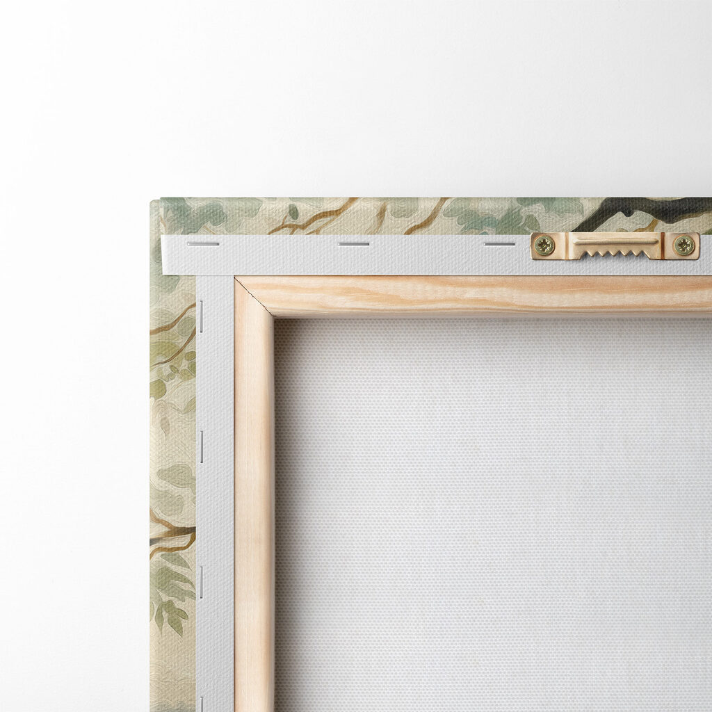 Lac sous les branches — dos