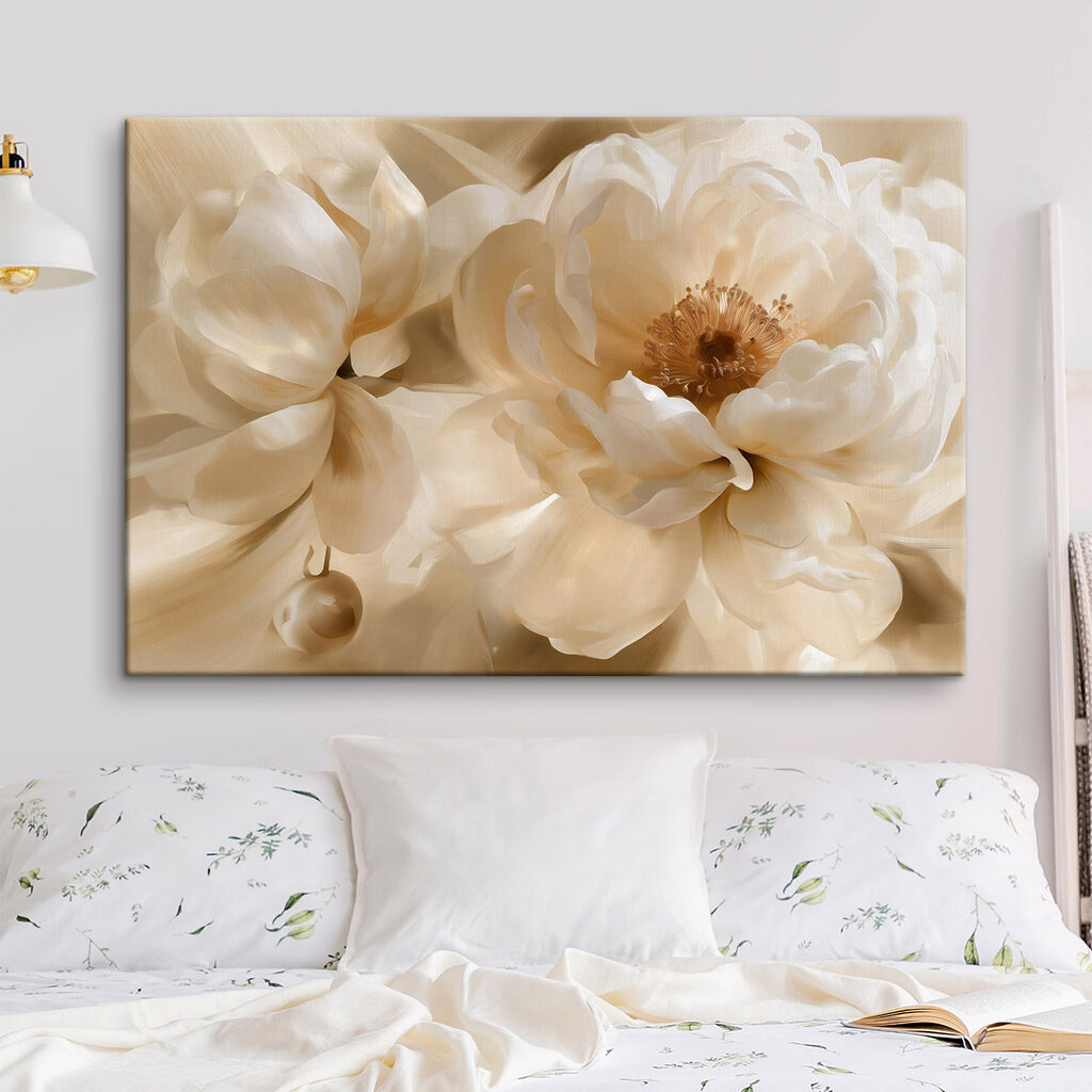 Gros plan de pivoines — intérieur 1