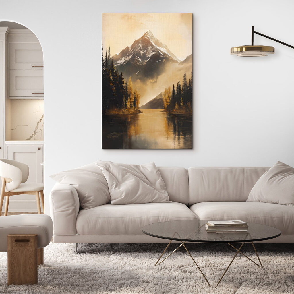 Sommet baigné d’or — intérieur 1