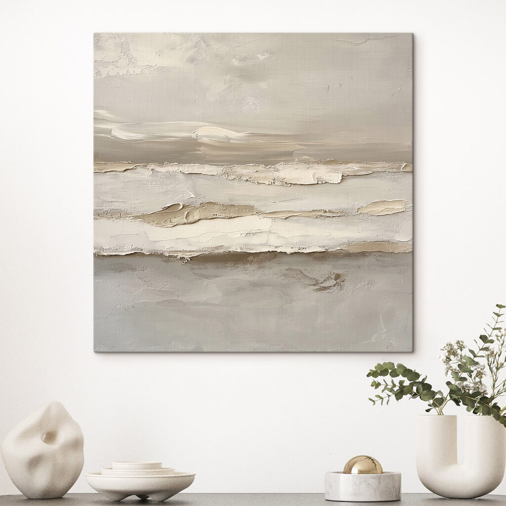 Vagues paisibles au pinceau — intérieur 2