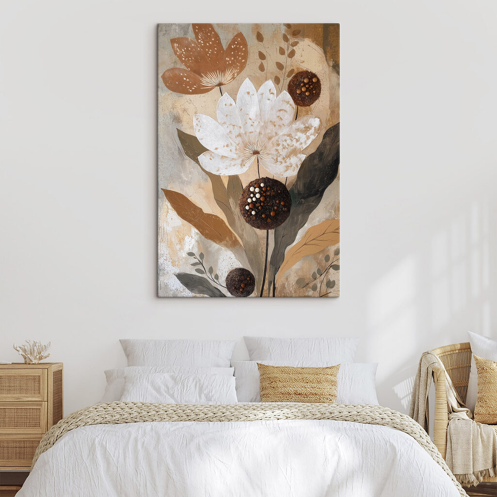 Fleurs aux cœurs pointillés — intérieur 2