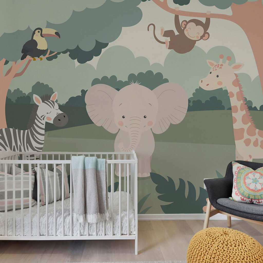 Animaux dans la forêt — intérieur 2