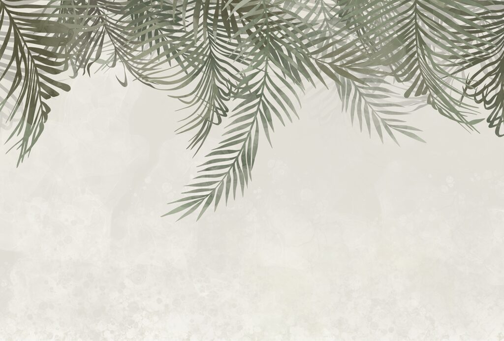 Bordure de verdure — motif complet