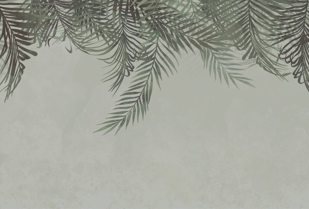 Bordure de verdure — motif complet