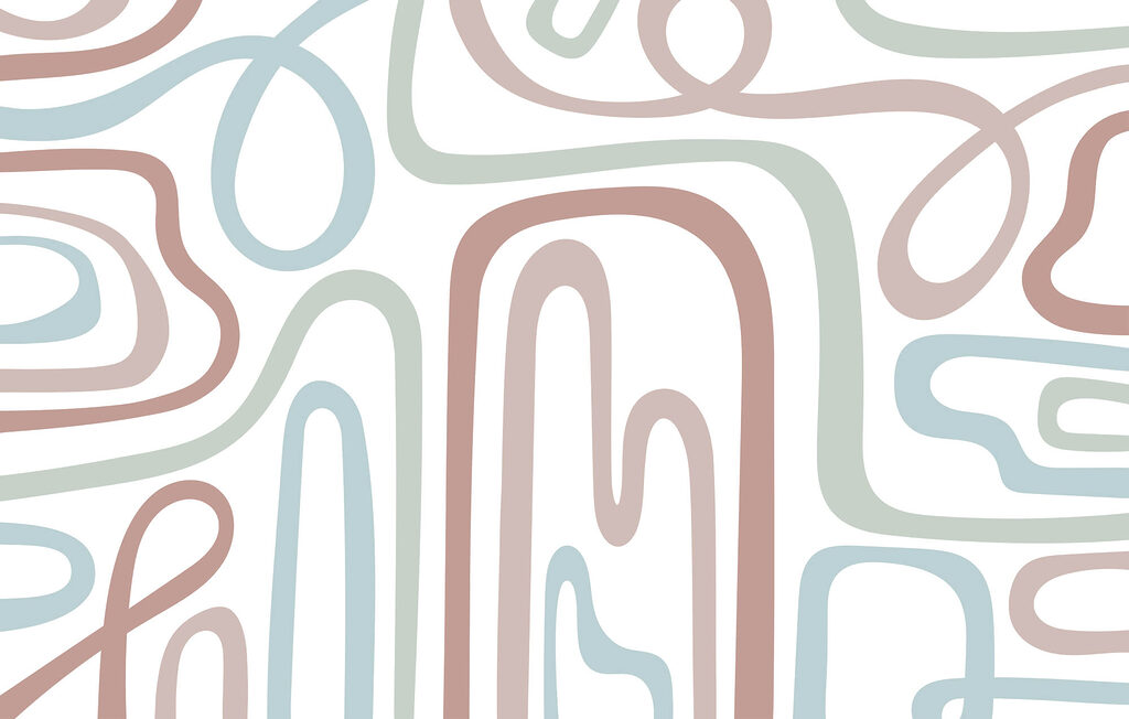 Lignes vagabondes — motif complet