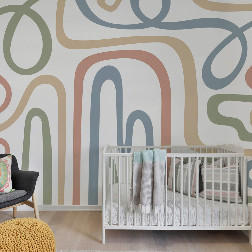 Lignes vagabondes dans un intérieur