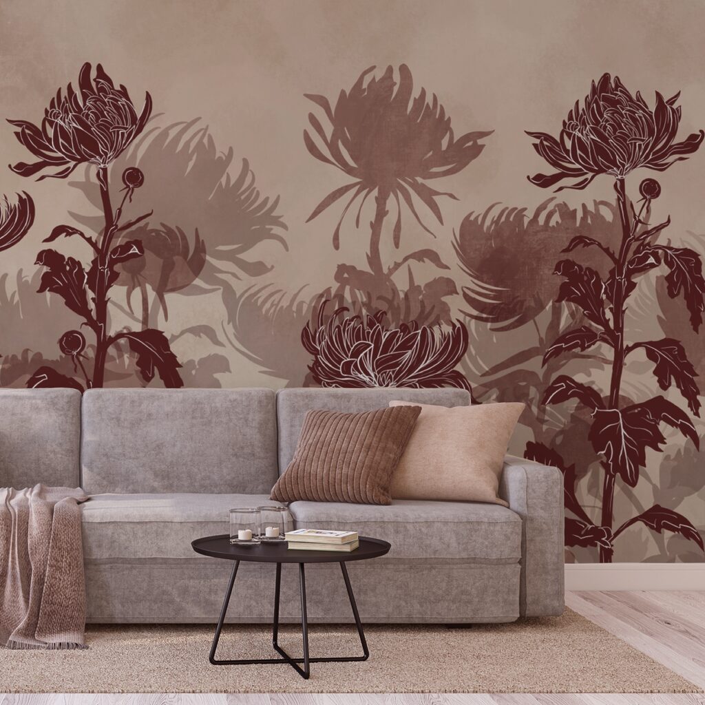 Fleurs à fines tiges — intérieur 2