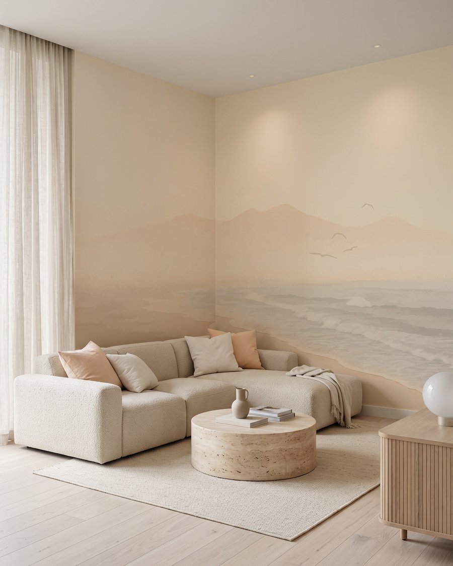 Phare et brume dorée — intérieur 3
