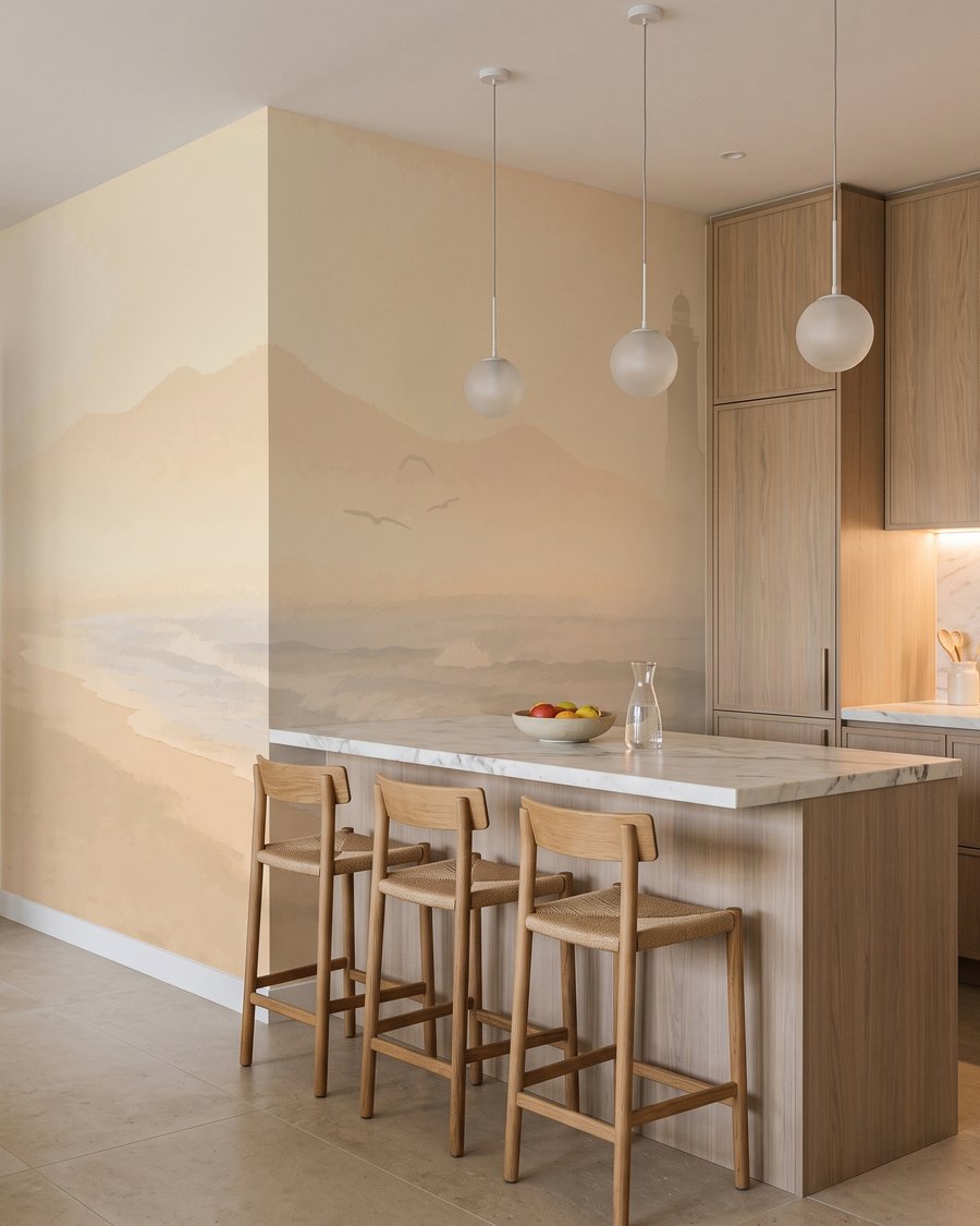 Phare et brume dorée — intérieur 7