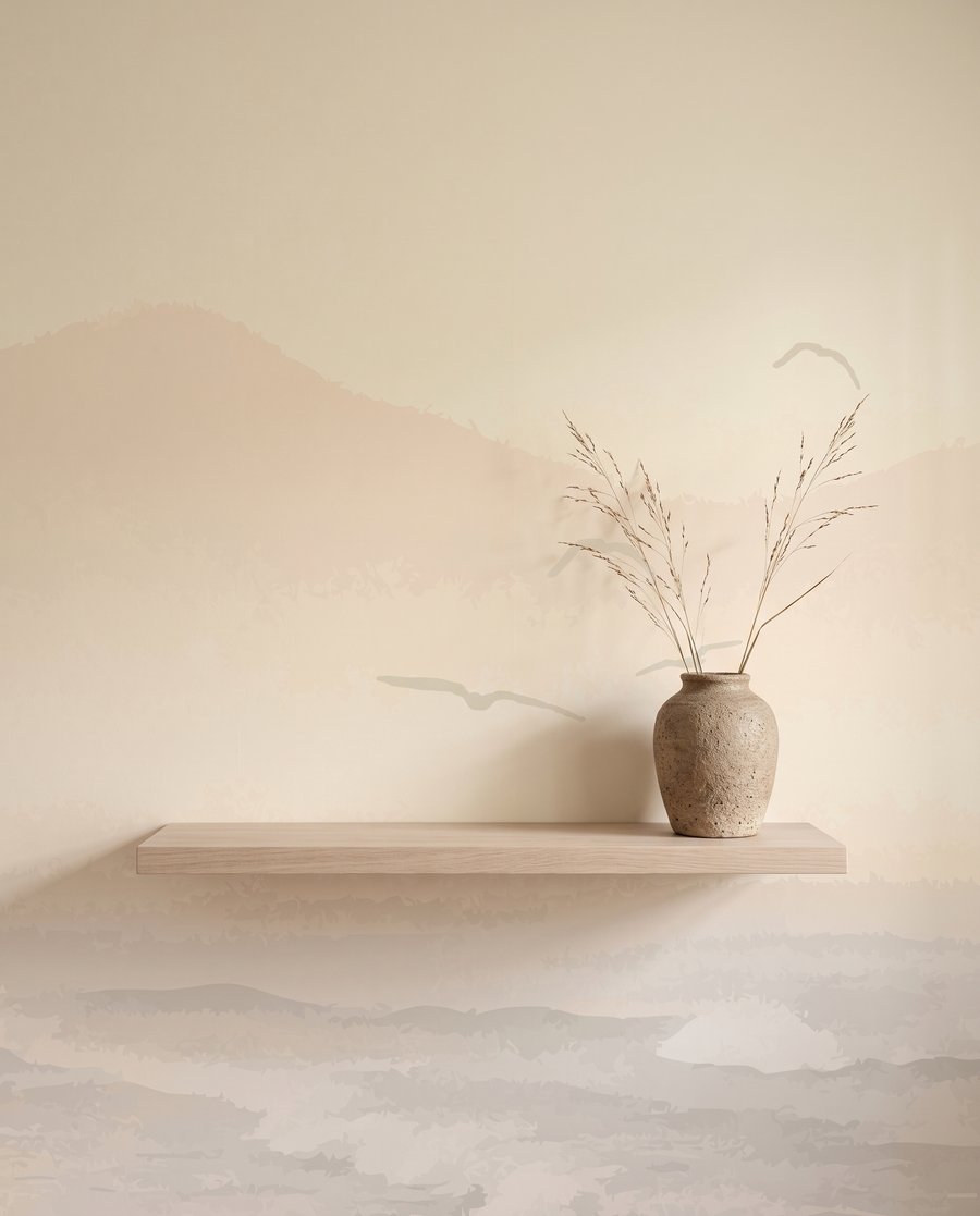 Phare et brume dorée — détail