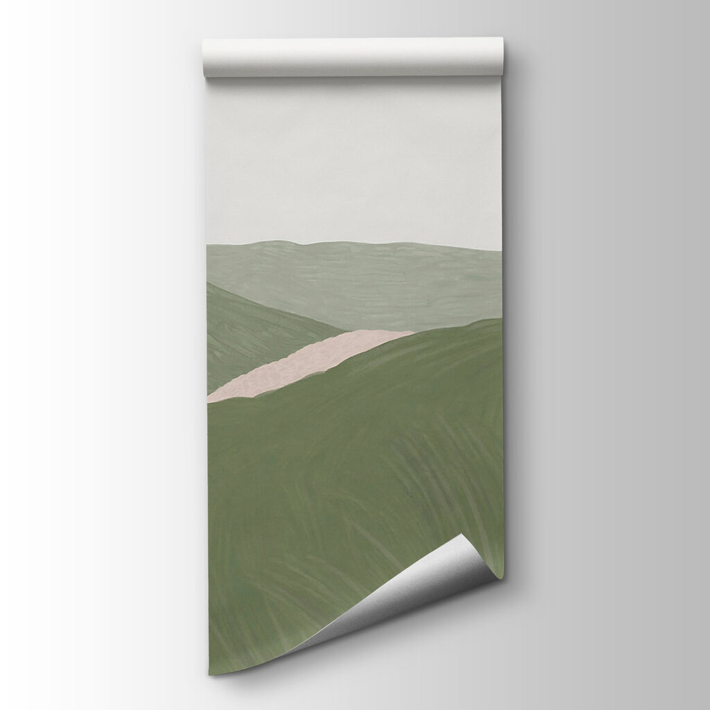 Chemin vers la colline — vue du produit