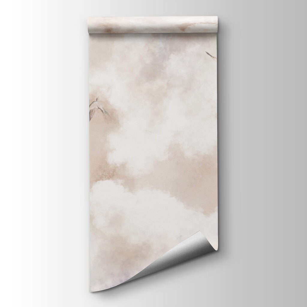 Oiseaux parmi les nuages — vue du produit