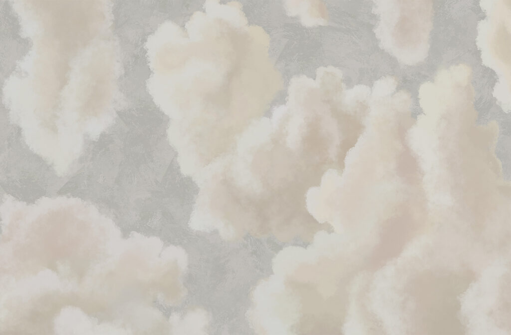Nuages doux, ciel serein — motif complet