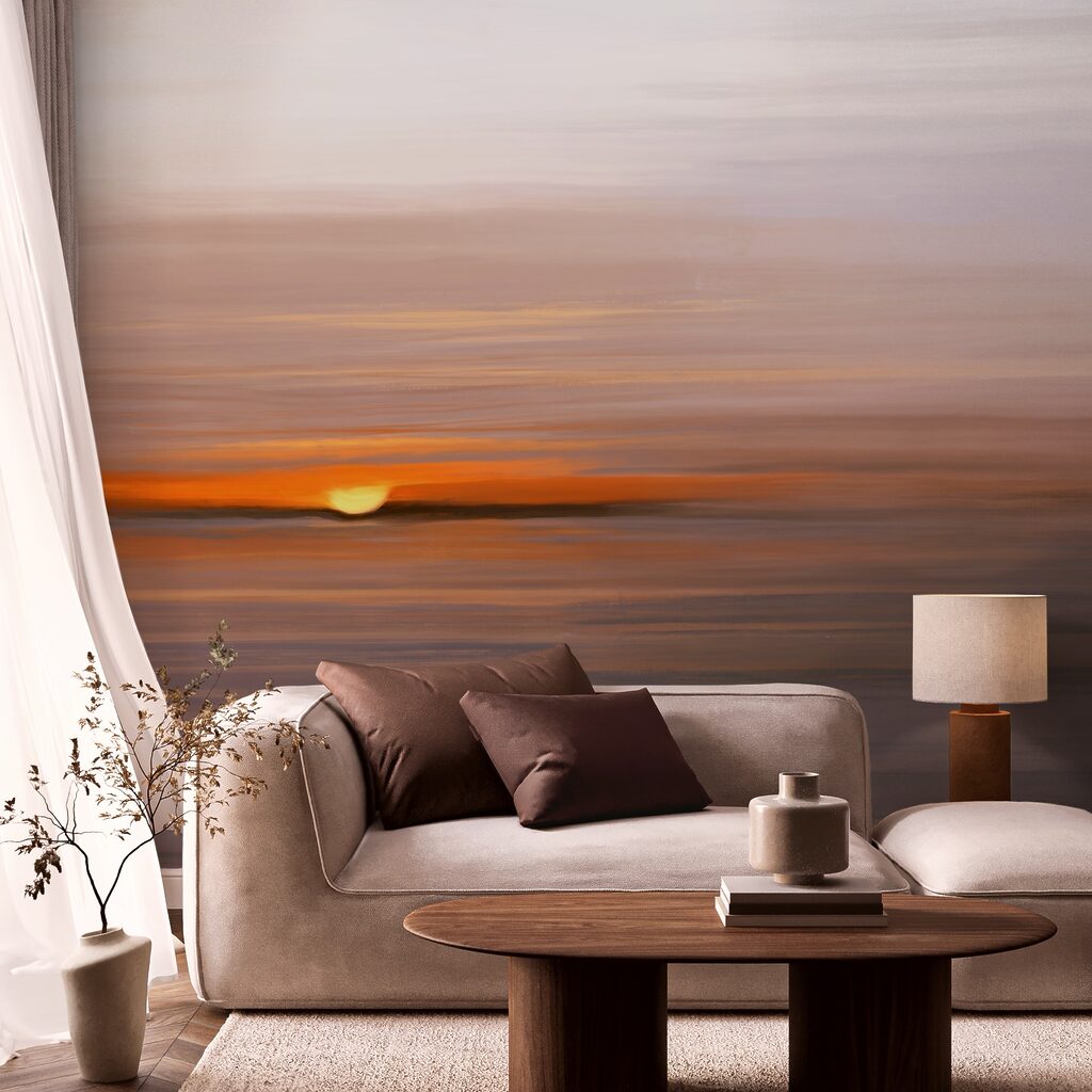 Horizon estompé dans un intérieur