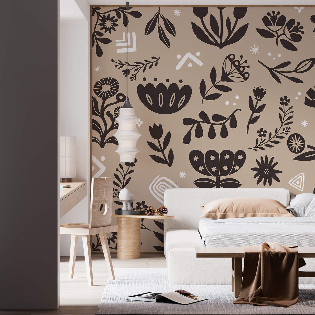 Fleurs et feuillages — intérieur 2