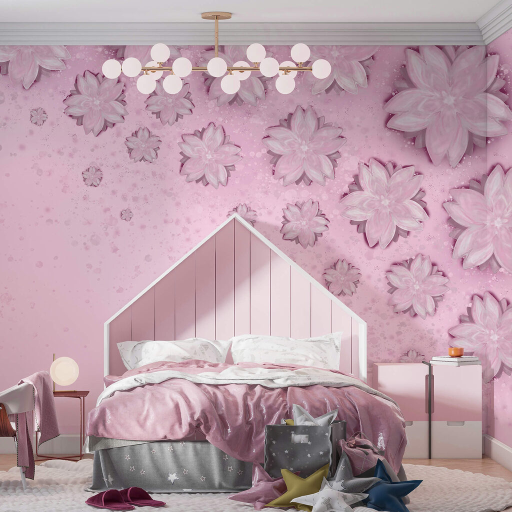 Pluie de fleurs — intérieur 2