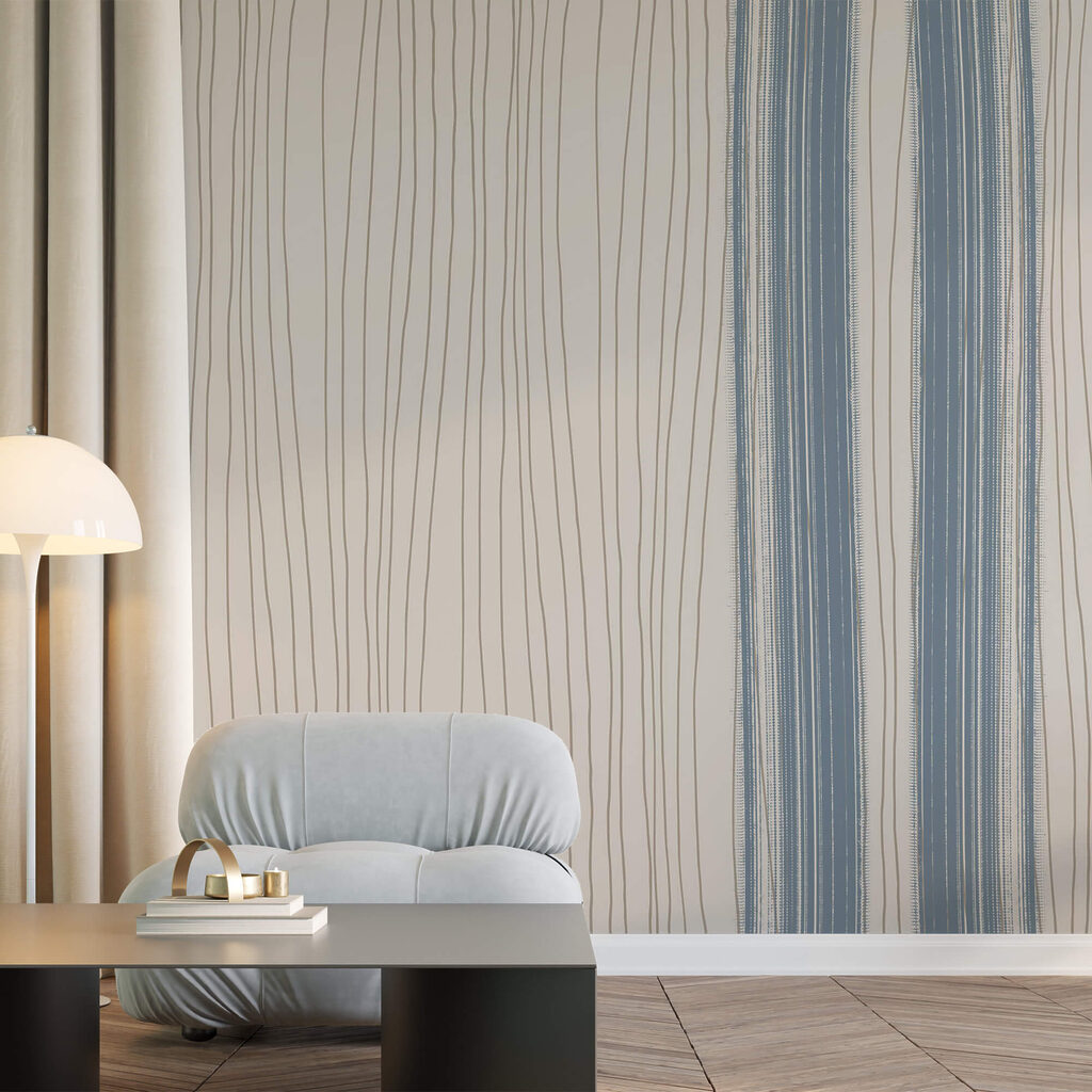 Fines rayures verticales — intérieur 2