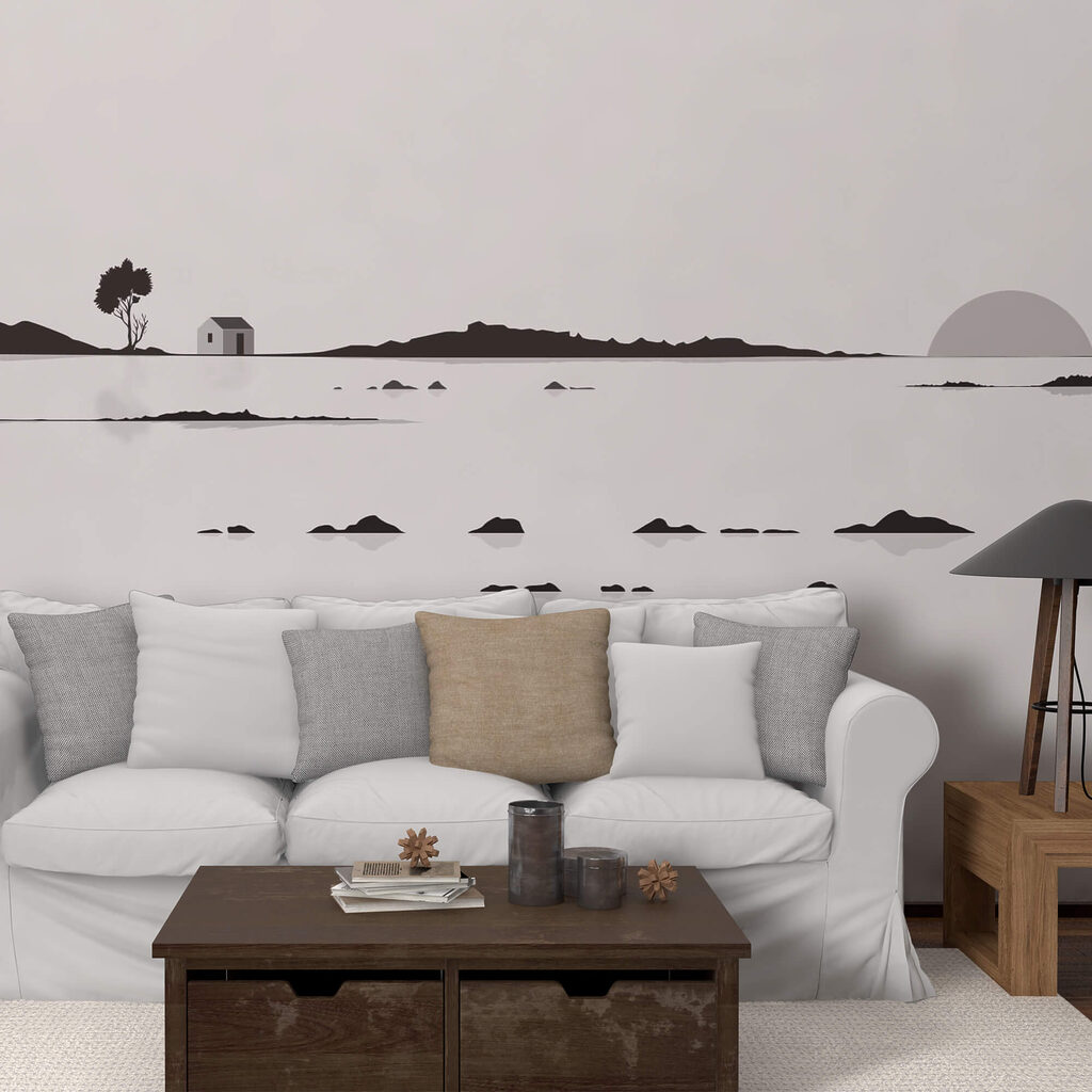 Rivage au soleil pâle — intérieur 2