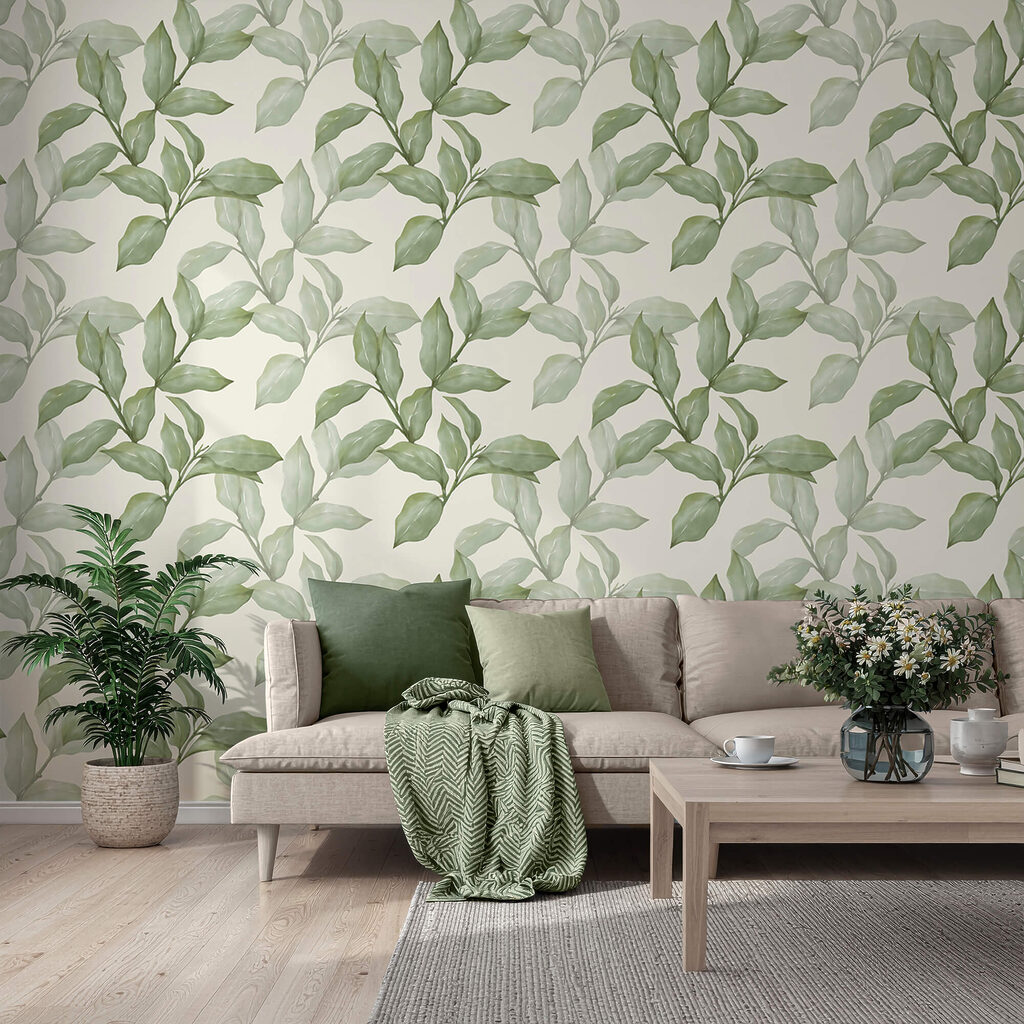 Feuillage en diagonale — intérieur 2