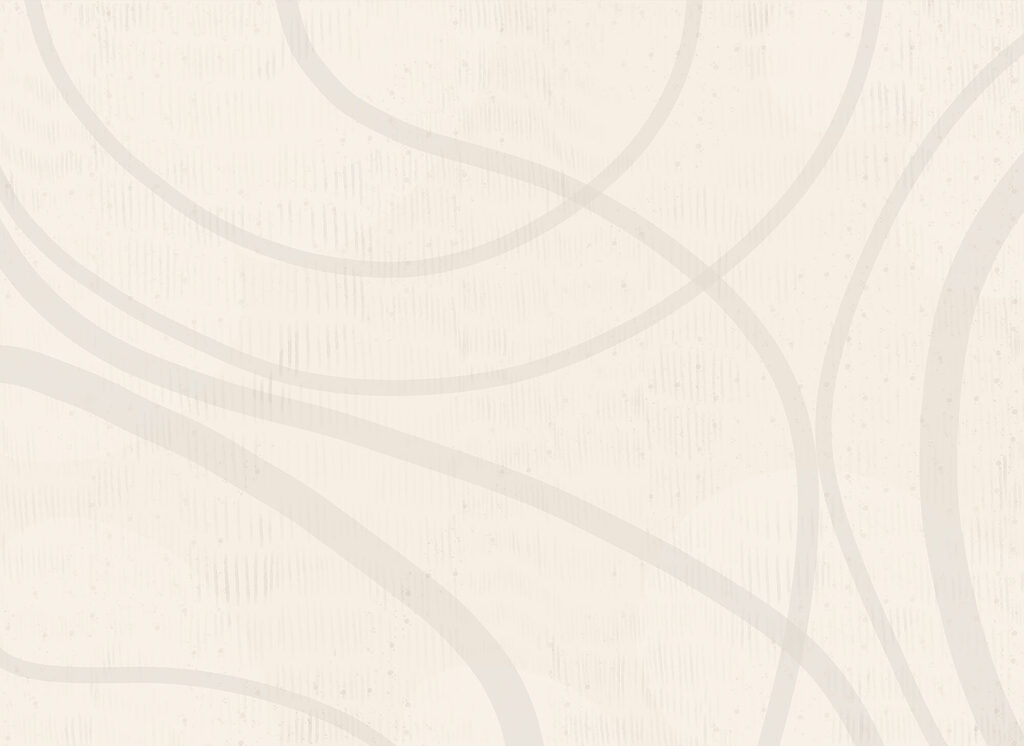 Lignes courbes sur blanc — motif complet