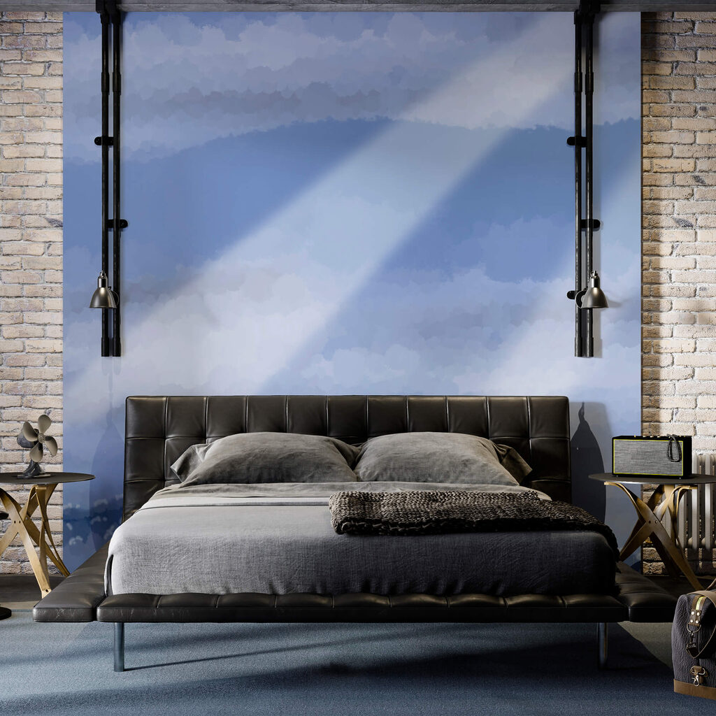 Rayons entre les nuages — intérieur 2