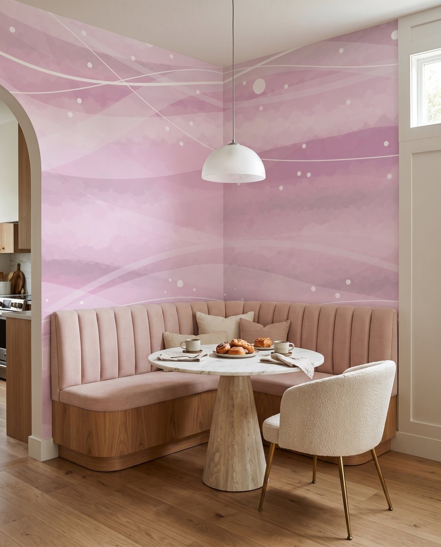 Lueurs sur voiles ondoyants — intérieur 1