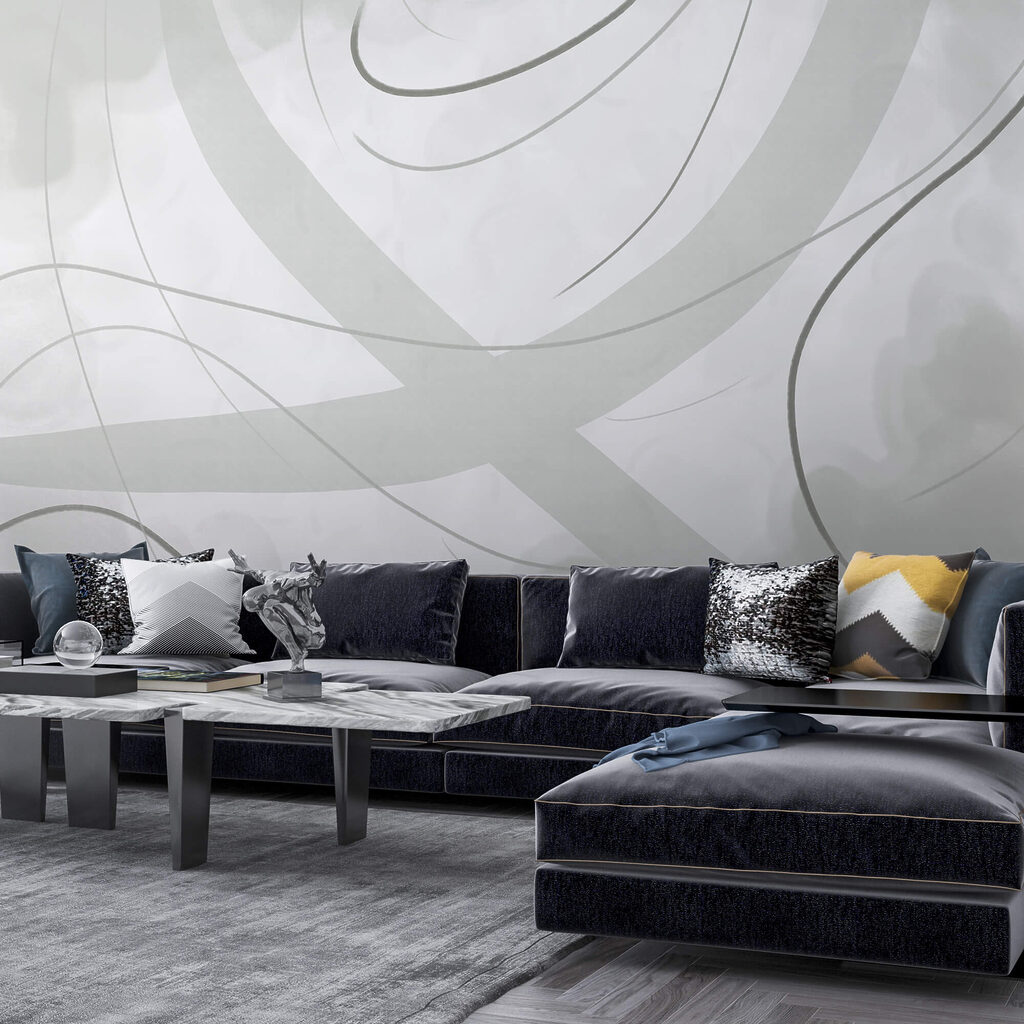 Courbes aux fines touches — intérieur 1