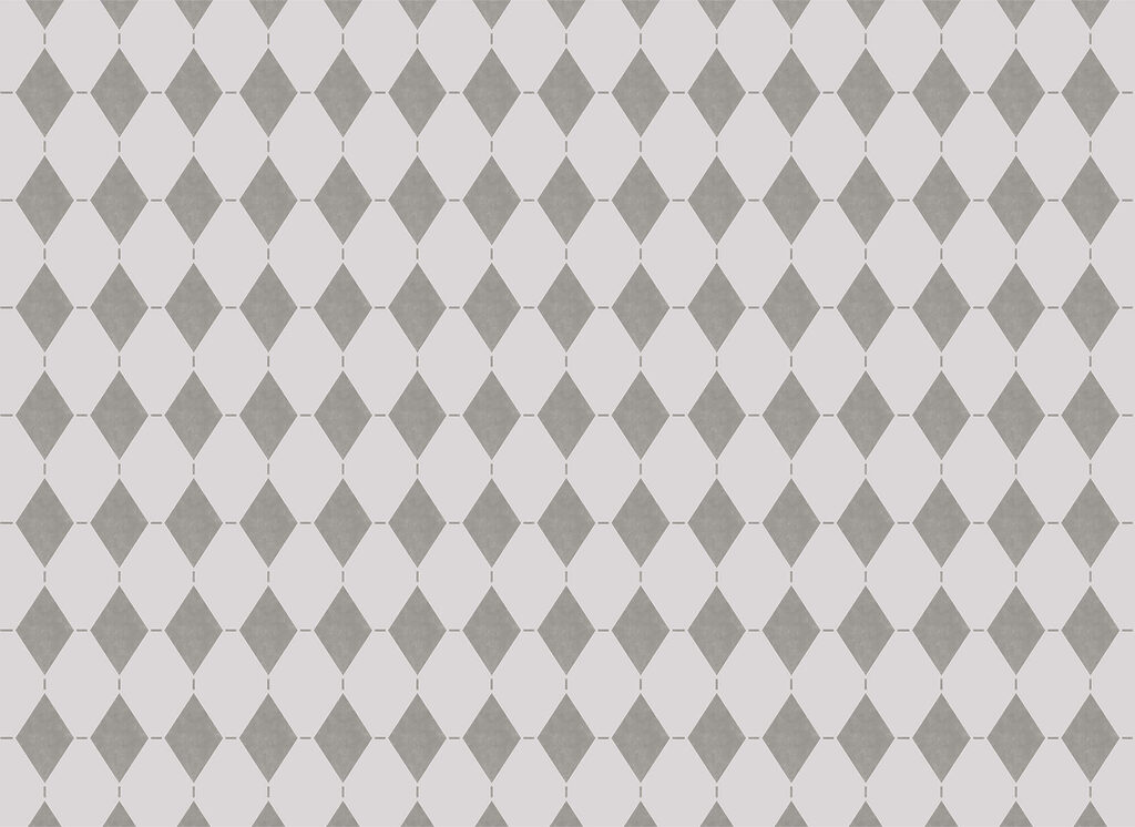 Losanges gris — motif complet