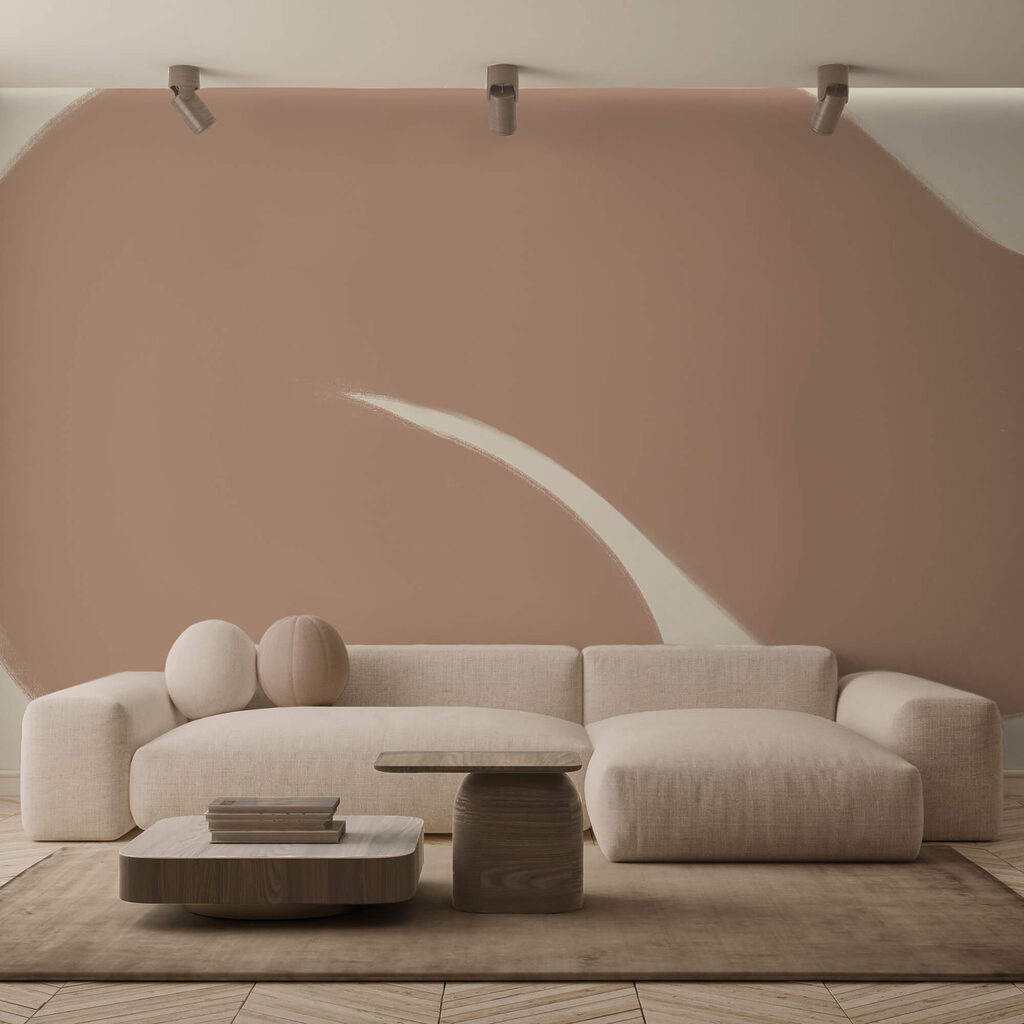 Courbe douce dans un intérieur