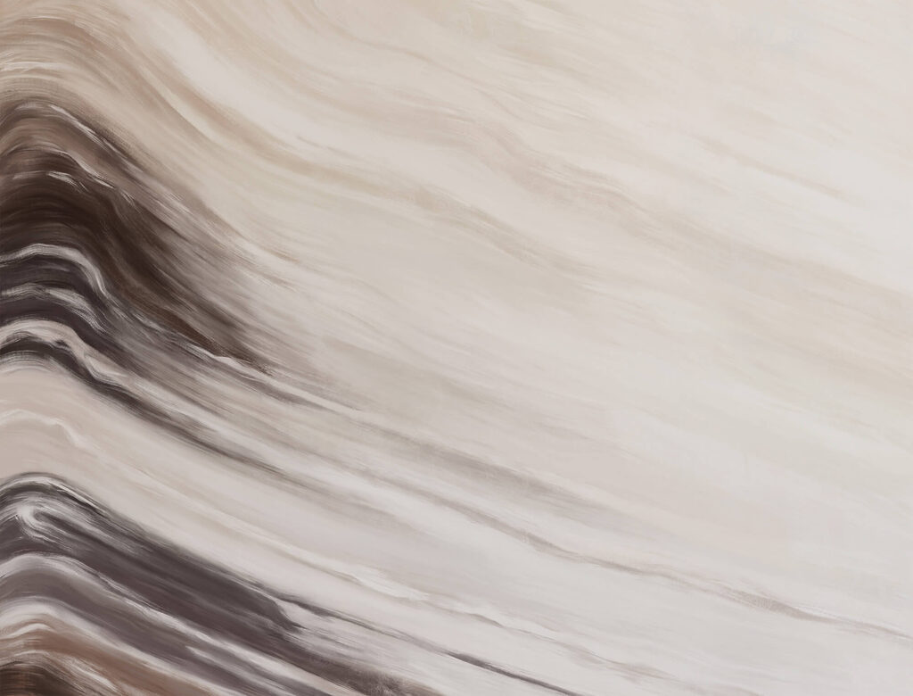 Douces vagues abstraites — motif complet