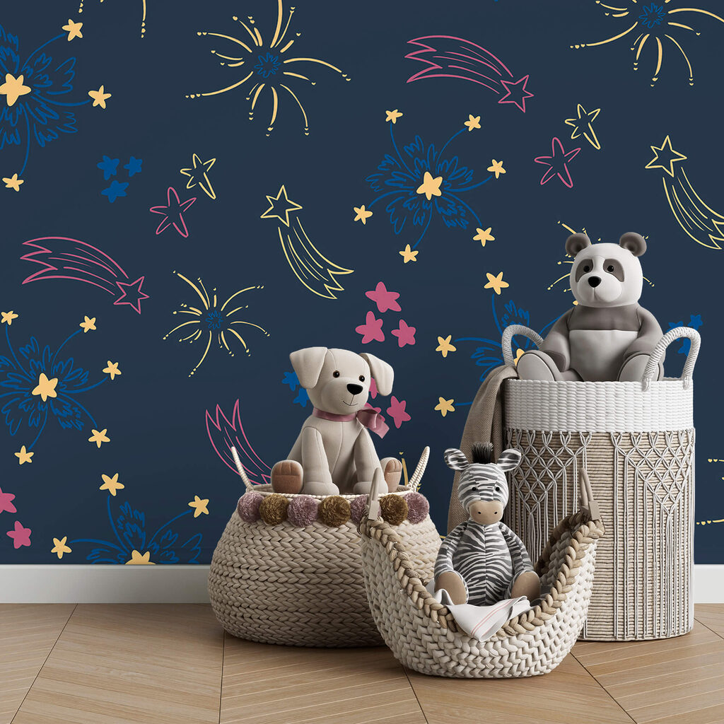 Feux d’artifice et étoiles — intérieur 2