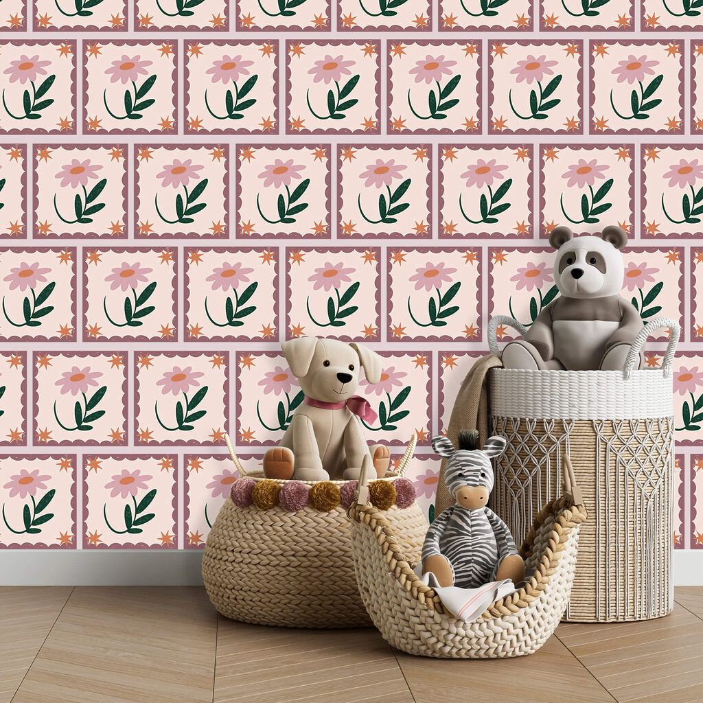 Feuilles en petits carreaux — intérieur 2