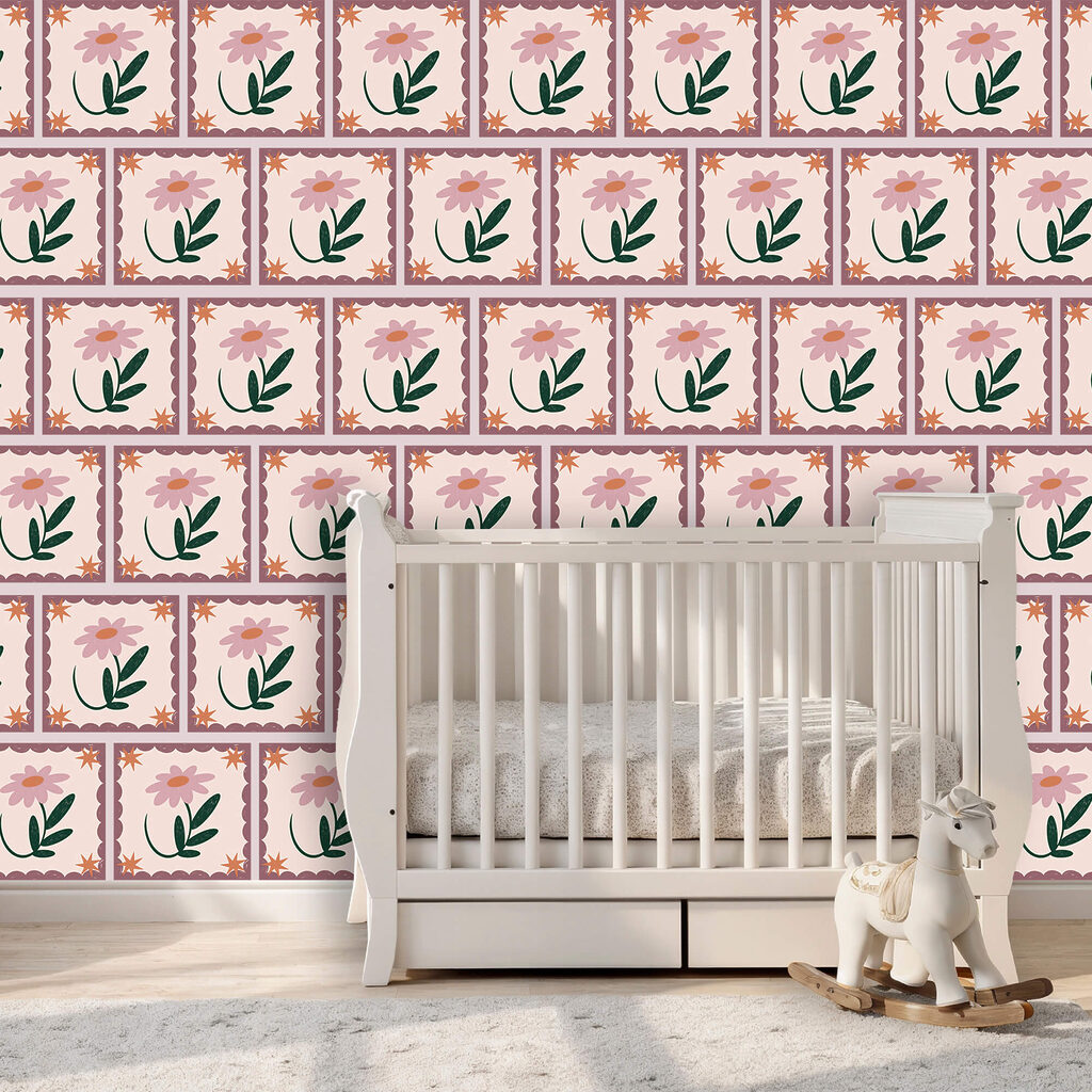 Feuilles en petits carreaux — intérieur 1