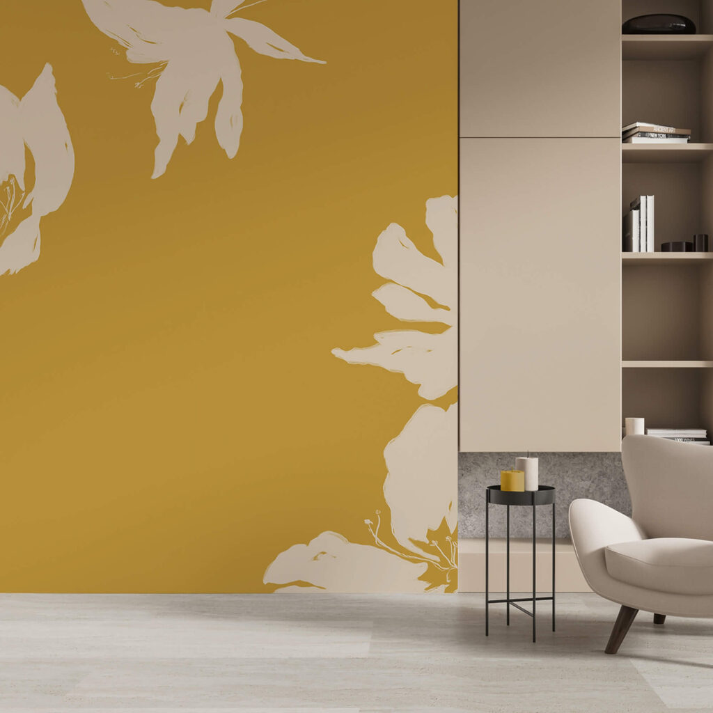 Fleurs en silhouette — intérieur 3