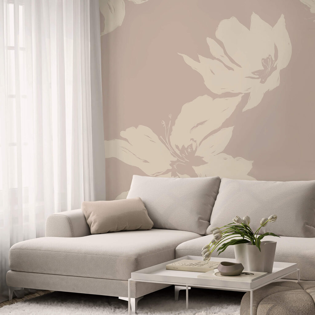Fleurs en silhouette — intérieur 3
