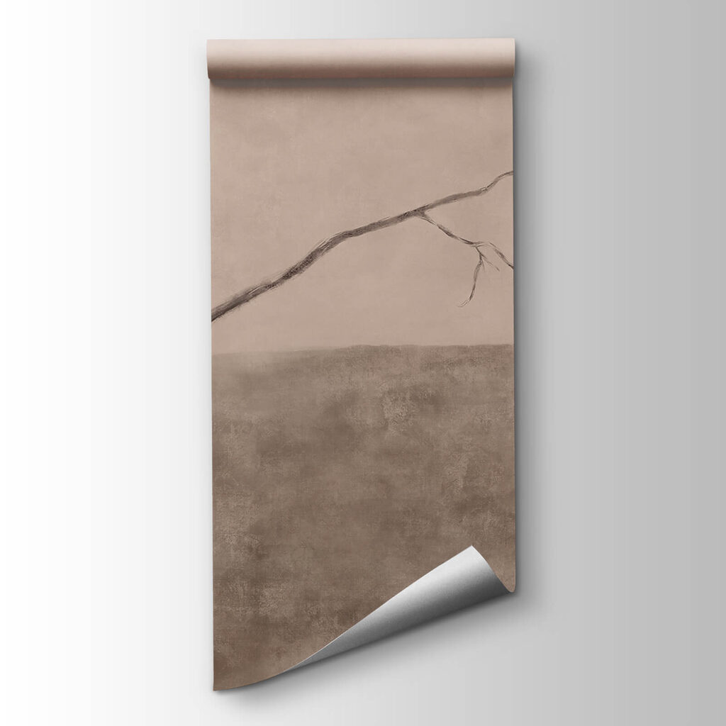Branche au-dessus du champ — vue du produit