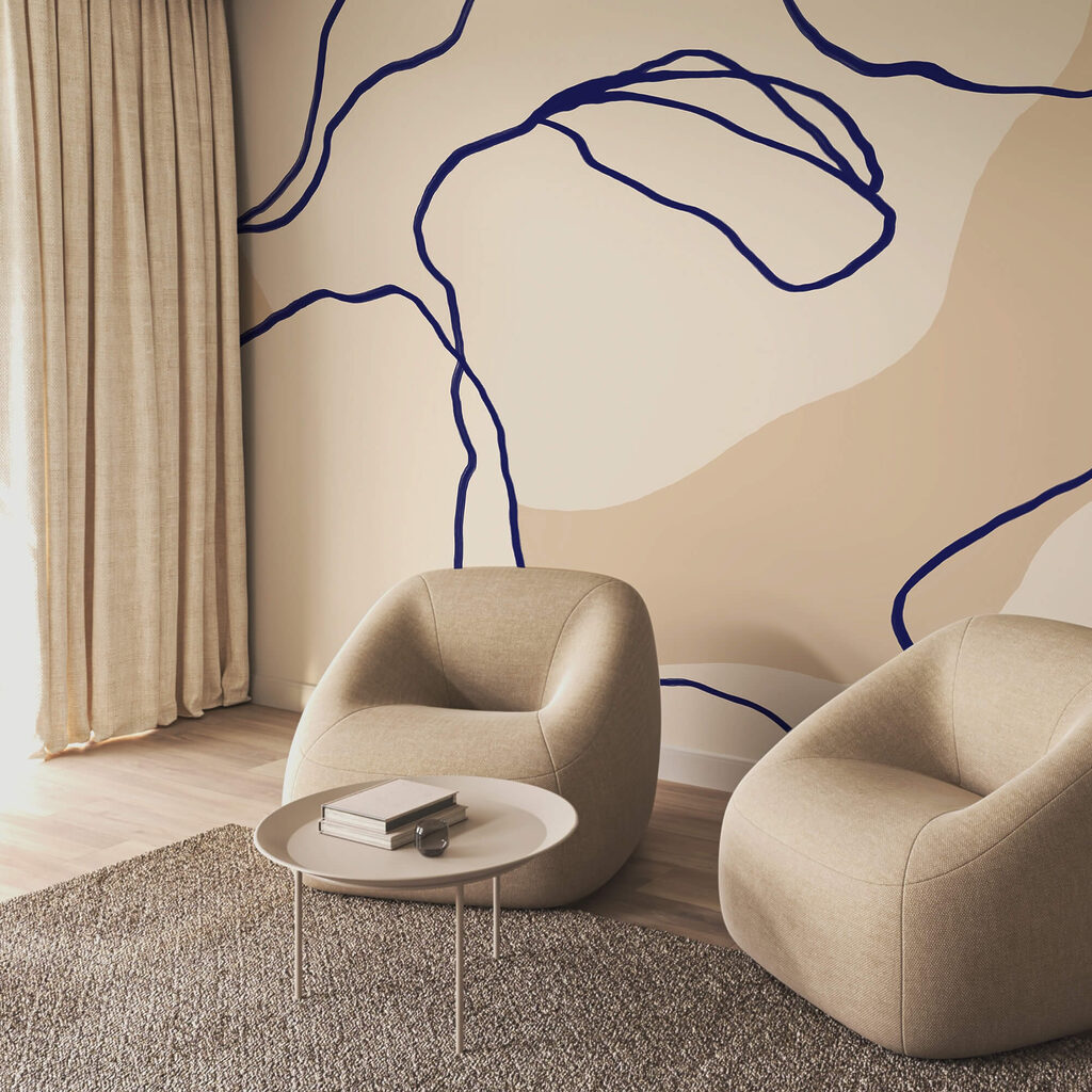 Grands aplats arrondis — intérieur 2