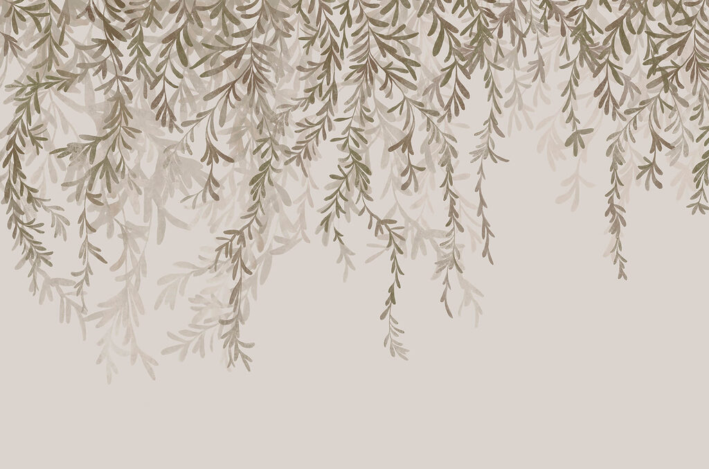 Rideau de feuillage — motif complet