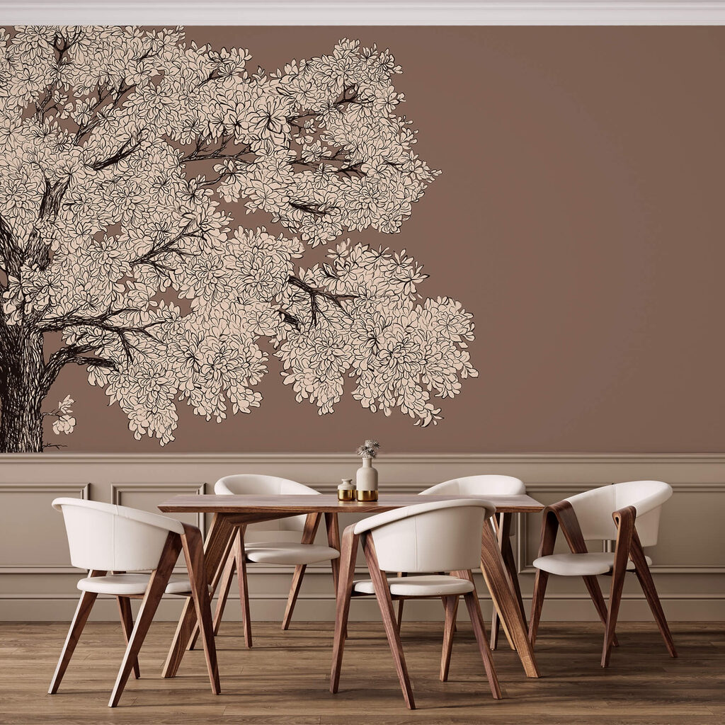Large ramure fleurie — intérieur 2