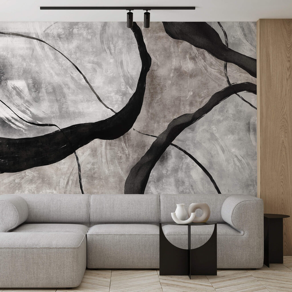 Branches noir et blanc — intérieur 1