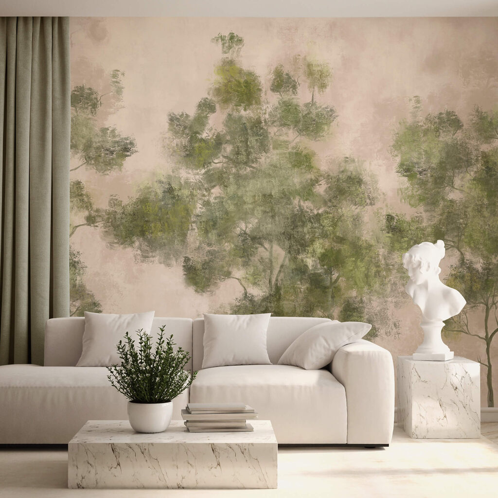 Arbres au feuillage vert — intérieur 3