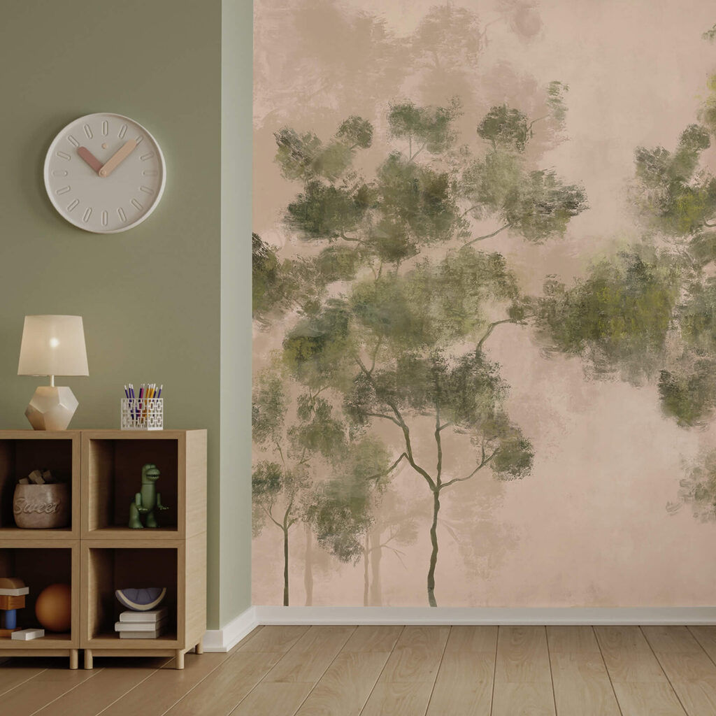 Arbres au feuillage vert — intérieur 4