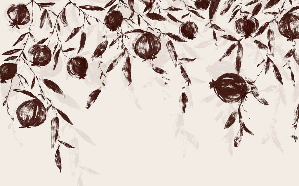 Fruits suspendus — motif complet