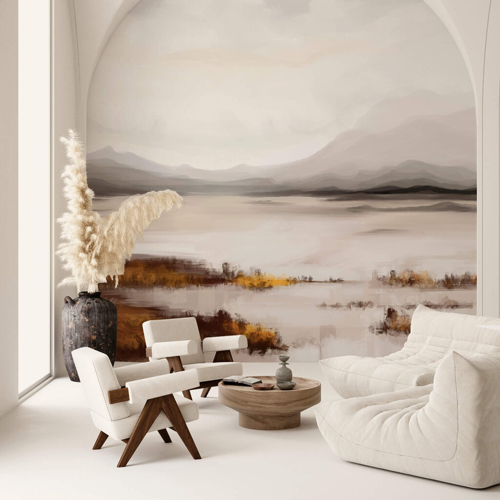 Lac sous les montagnes — intérieur 2