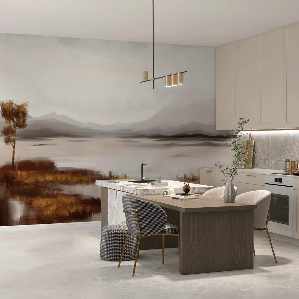 Lac sous les montagnes — intérieur 3