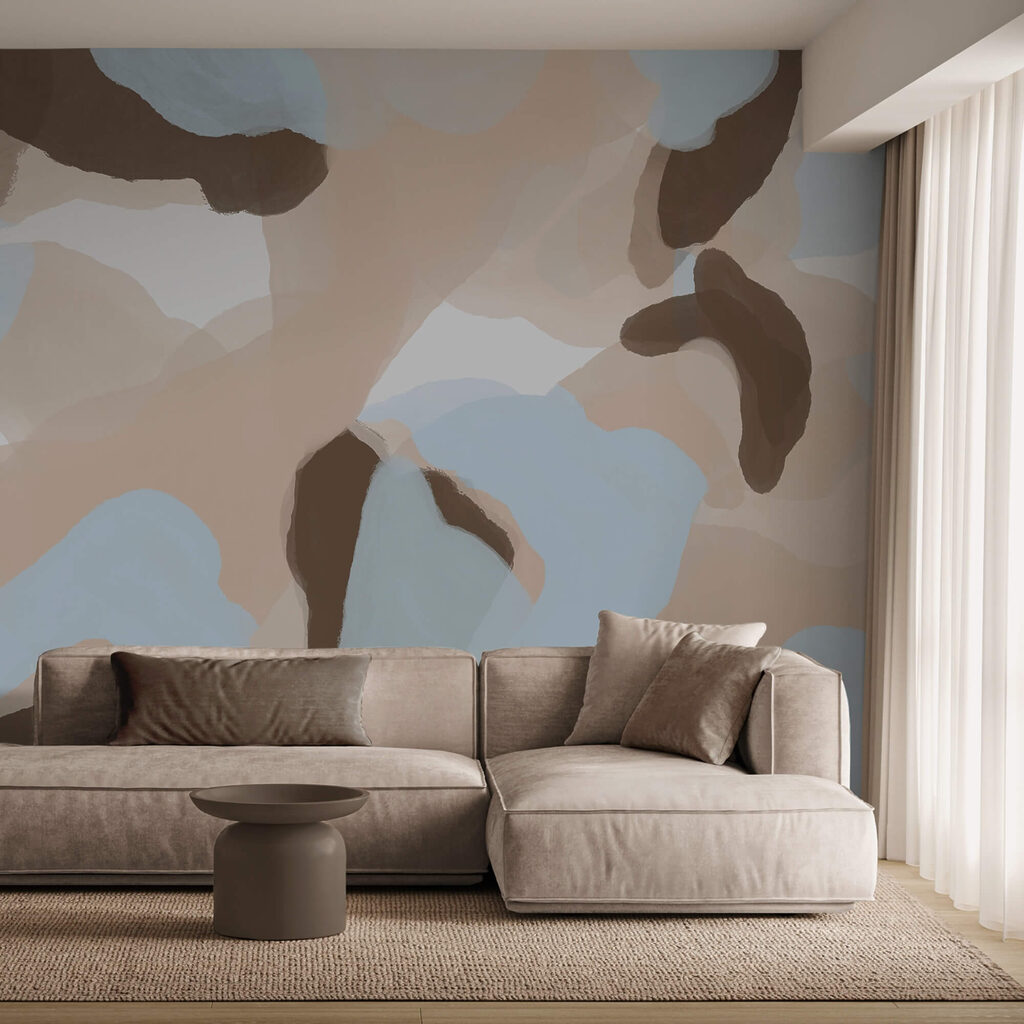 Abstraction aux tons doux — intérieur 1