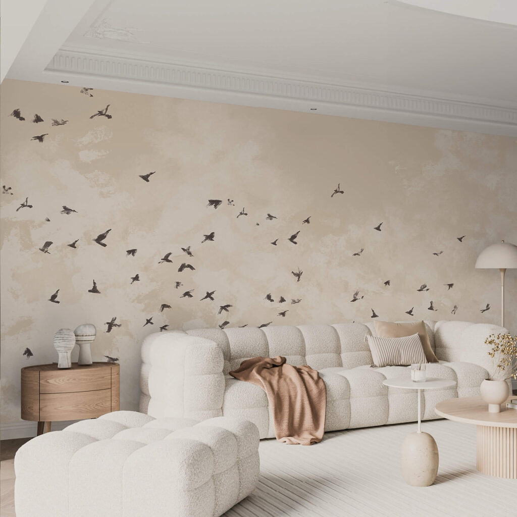 Nuée d’oiseaux — intérieur 1