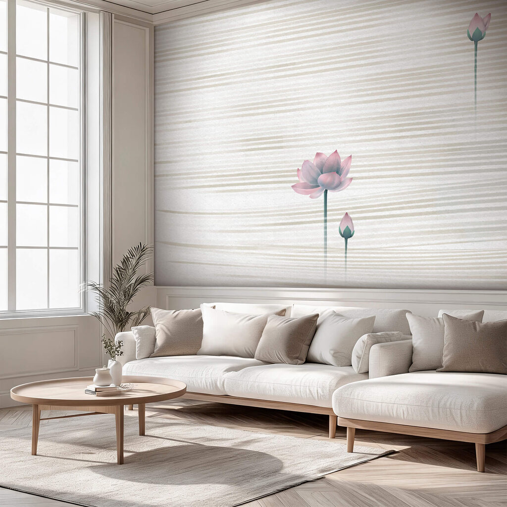 Deux fleurs délicates — intérieur 1