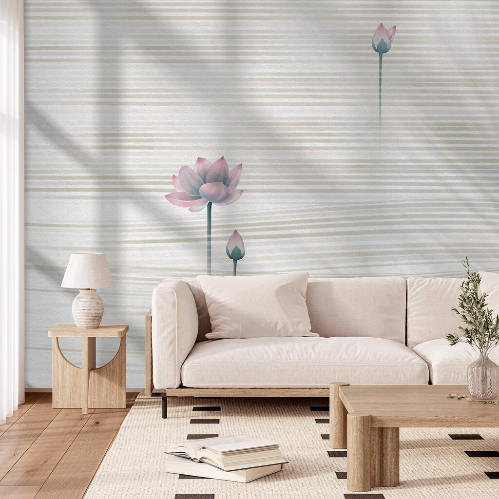 Deux fleurs délicates — intérieur 2